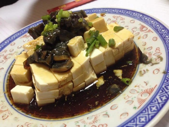 tofu thousand-year-old eggs