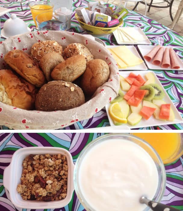 villa tokara breakfast